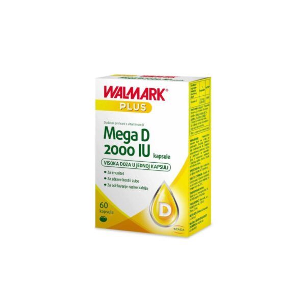 Walmark Mega D 2000 IU 60 kapsula