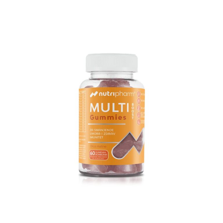 nutripharm Multi BOOST Gummies 60 gumenih bombona