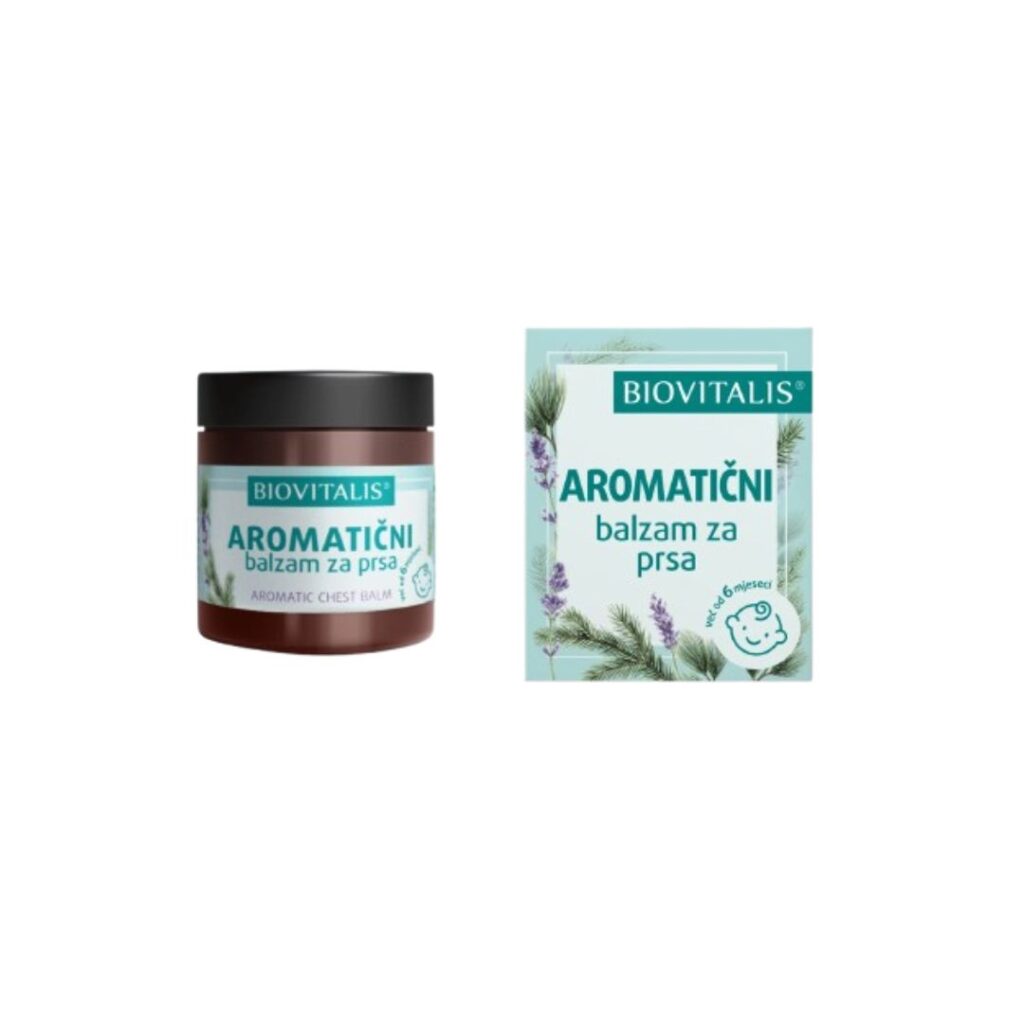 BIOVITALIS Aromatični balzam za prsa 50 ml