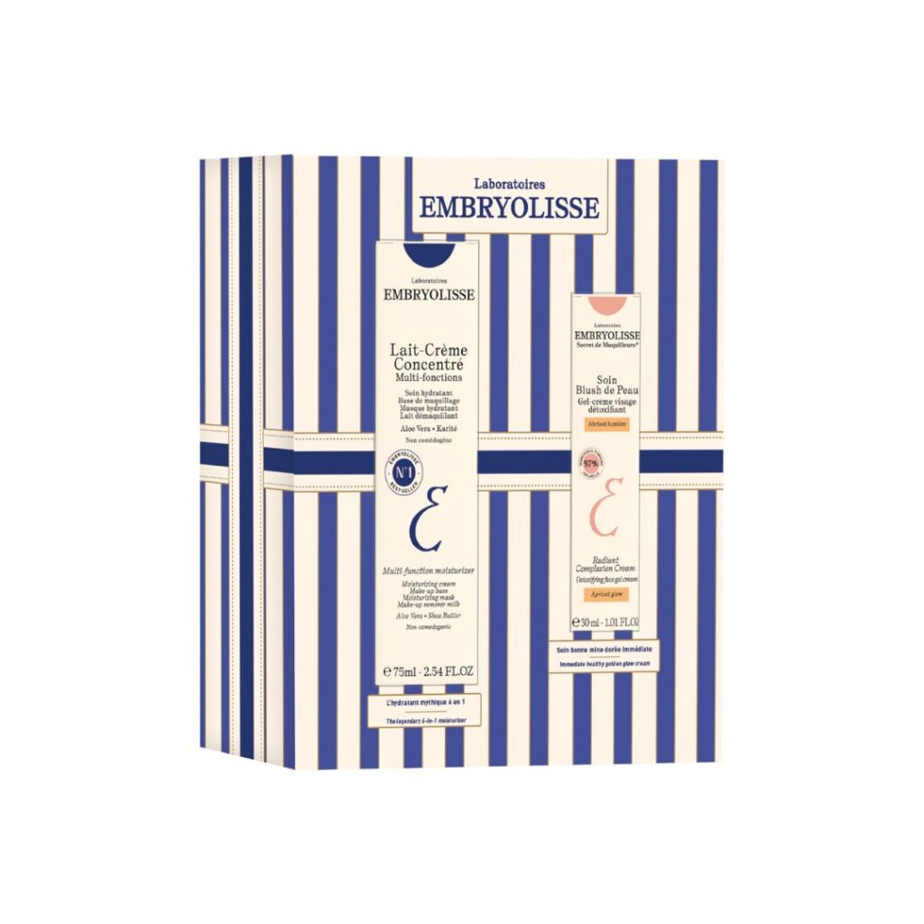 Embryolisse Poklon paket – Lait Crème Concentré + Soin Blush de Peau Apricot Glow (1)