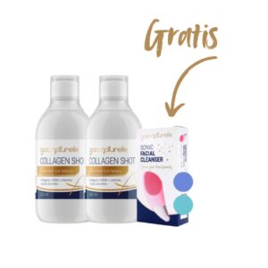 Gaia Naturelle KOLAGEN SHOT paket +SONIC FACIAL CLEANSER