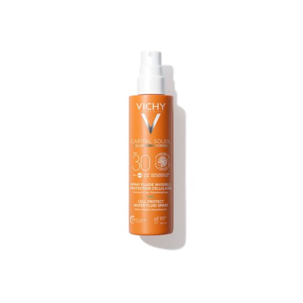 VICHY Capital Soleil Vodeni fluid u spreju za zaštitu stanica kože SPF 30 200 ml (2)