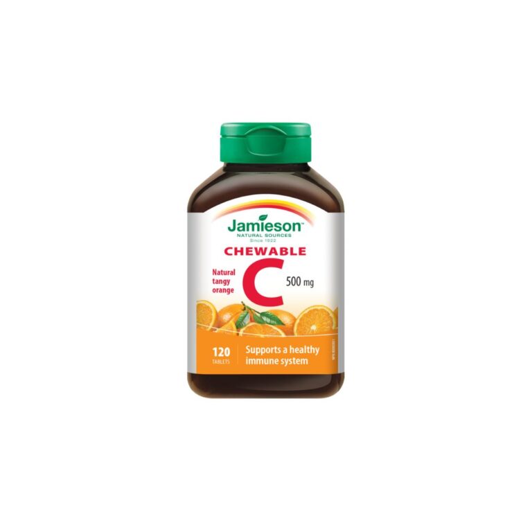 Jamieson Vitamin C 500 mg 120 tableta za žvakanje