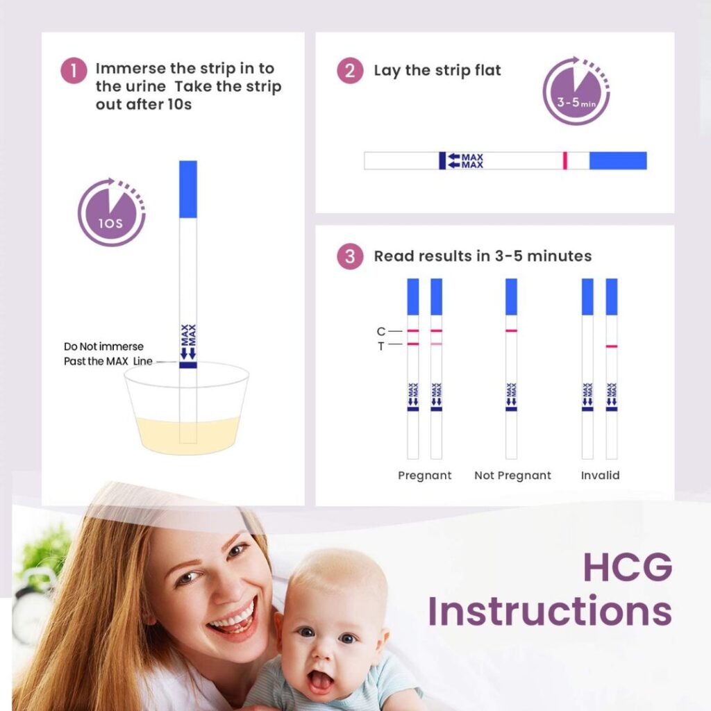 LH test trakice za ovulaciju i trudnoću (40LH+10HCG) 50 komada (2)