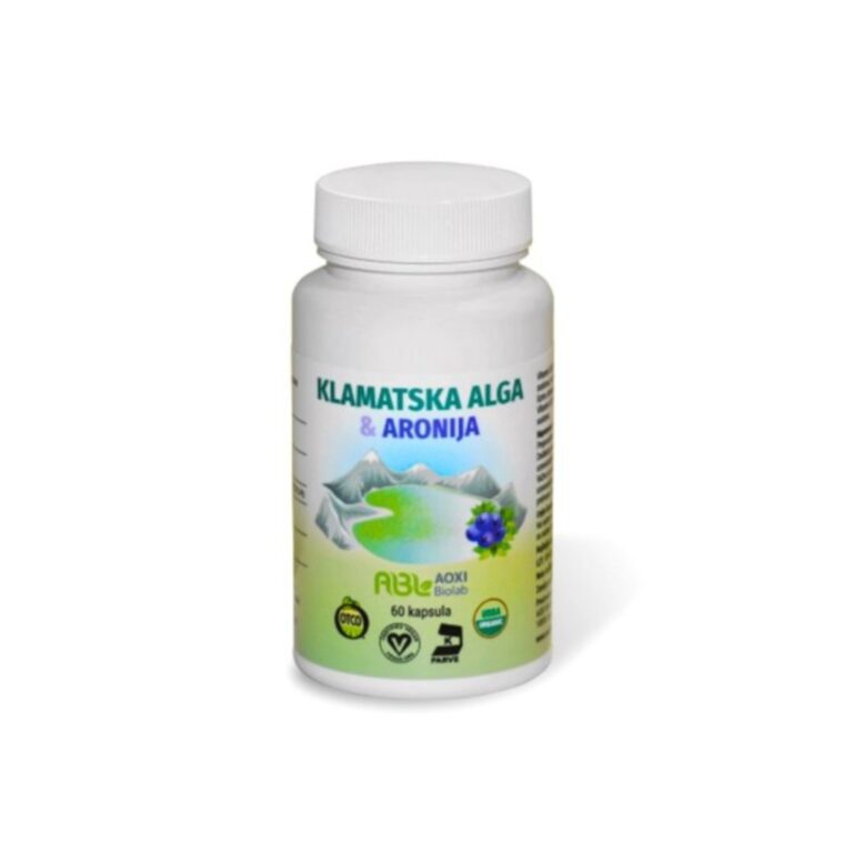 Klamatska alga & Aronija 60 kapsula