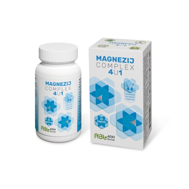 MAGNEZIJ COMPLEX 4u1 60 kapsula