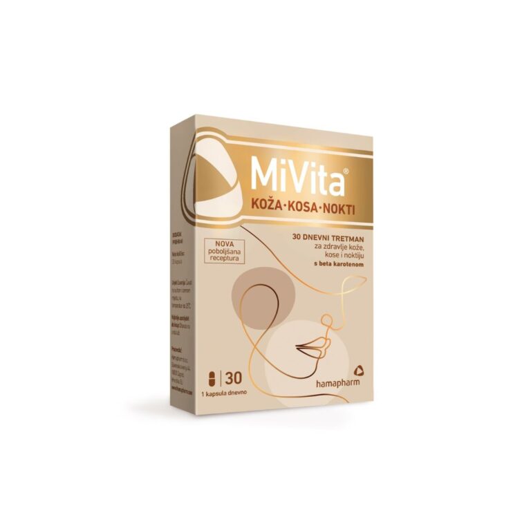 hamapharm MiVita KOŽA KOSA NOKTI 30 kapsula