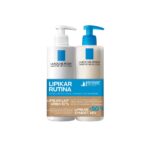 LA ROCHE POSAY LIPIKAR LAIT UREA 10% hidratacijski losion 400 ml + SYNDET AP+ 400 ml PROMO PAKIRANJE