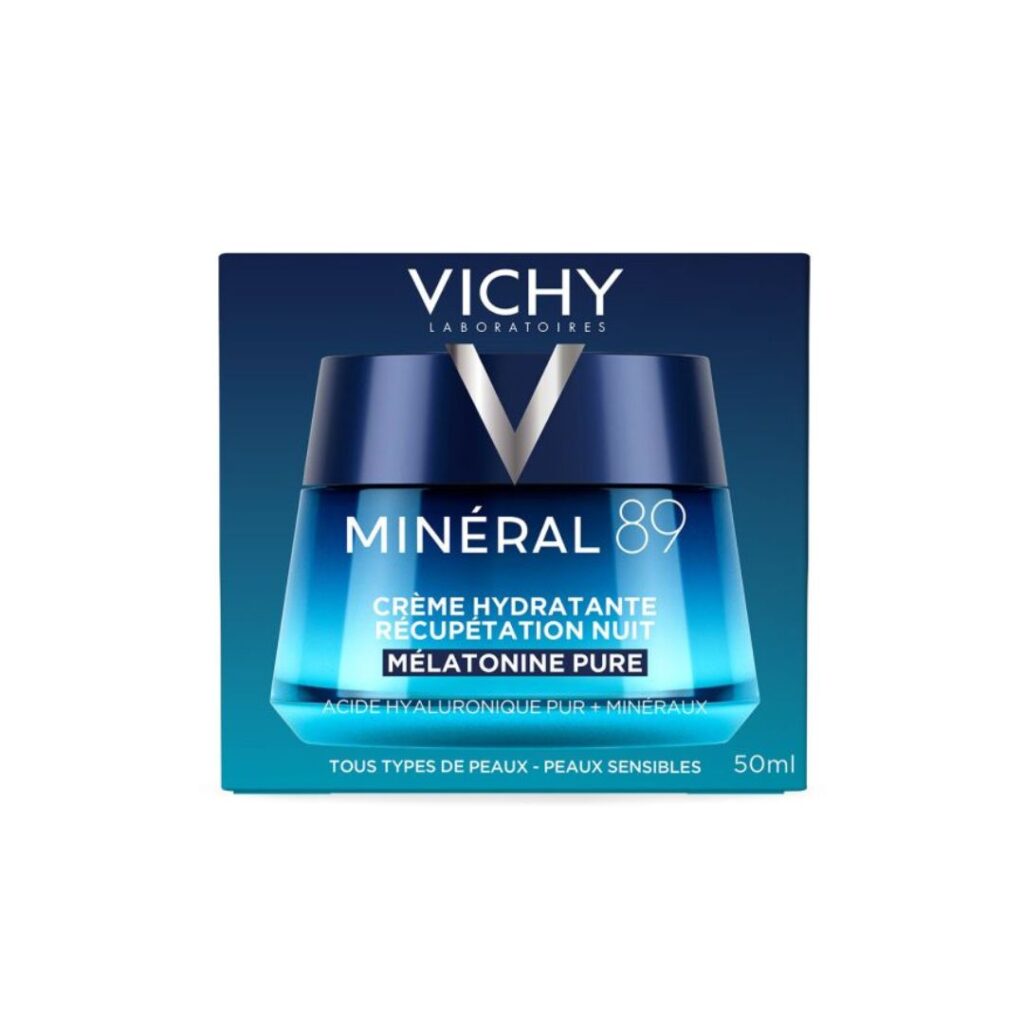 VICHY Mineral 89 Noćna krema za obnavljanje hidratacije 50 ml