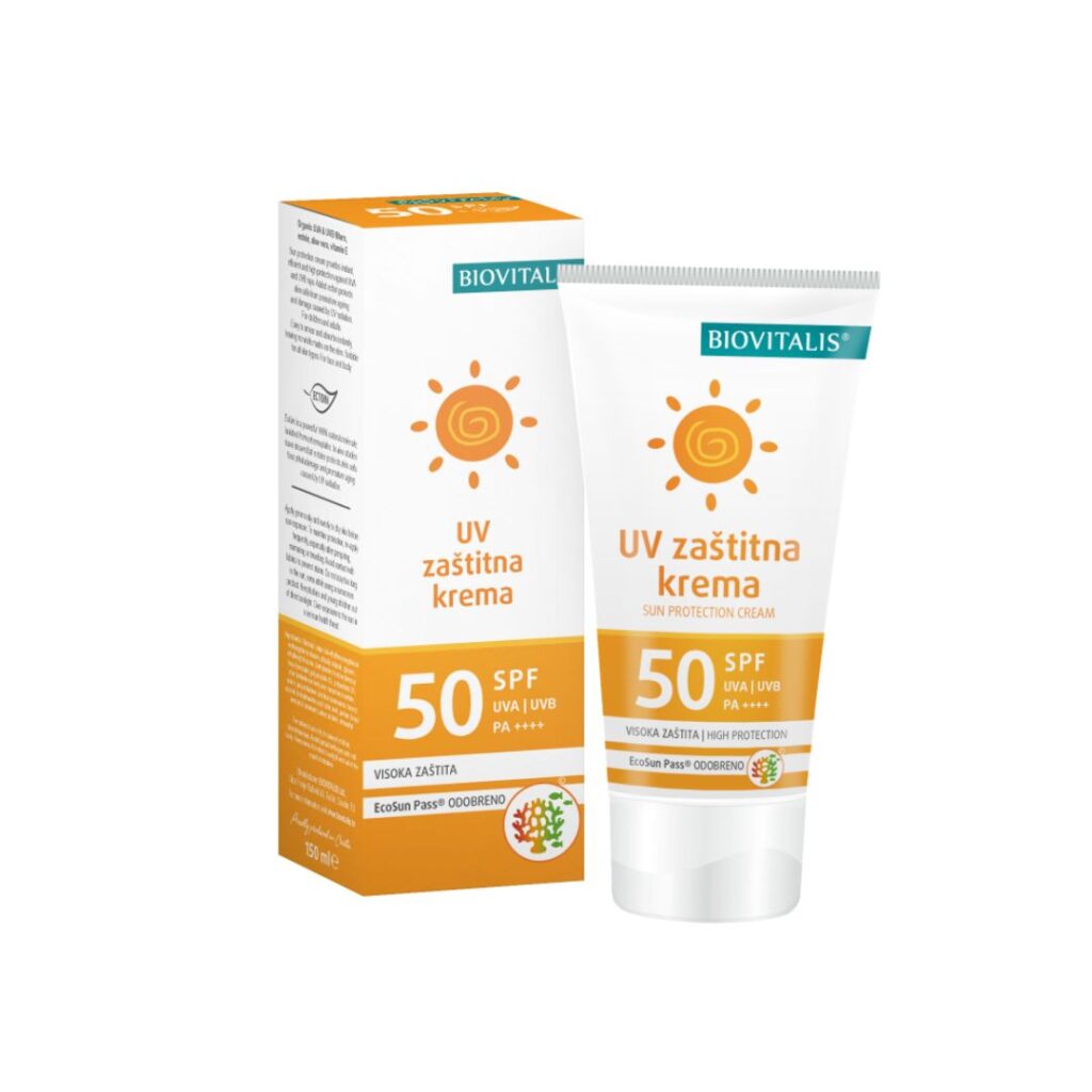 BIOVITALIS UV Zaštitna krema SPF 50 150 ml