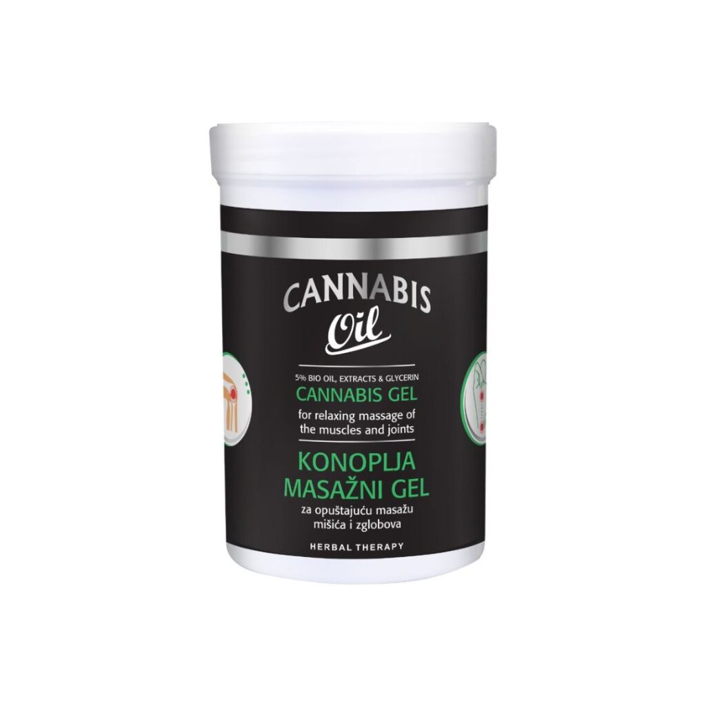 Herbal Therapy Konoplja masažni gel 380 ml