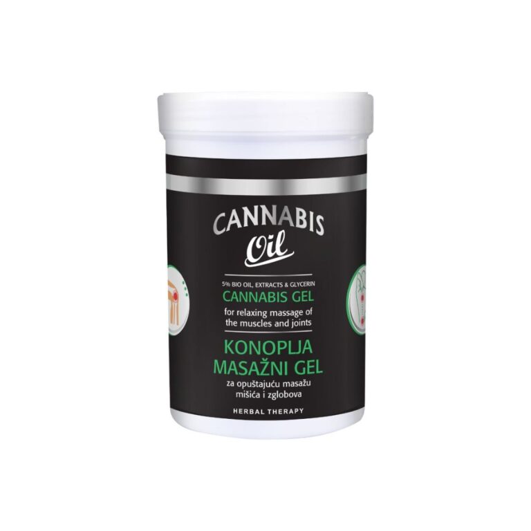 Herbal Therapy Konoplja masažni gel 380 ml