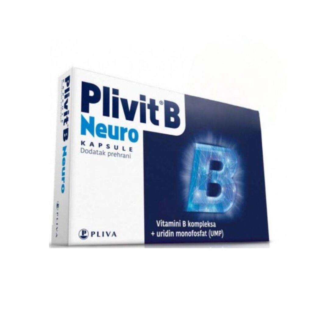 PLIVIT B Neuro 20 kapsula