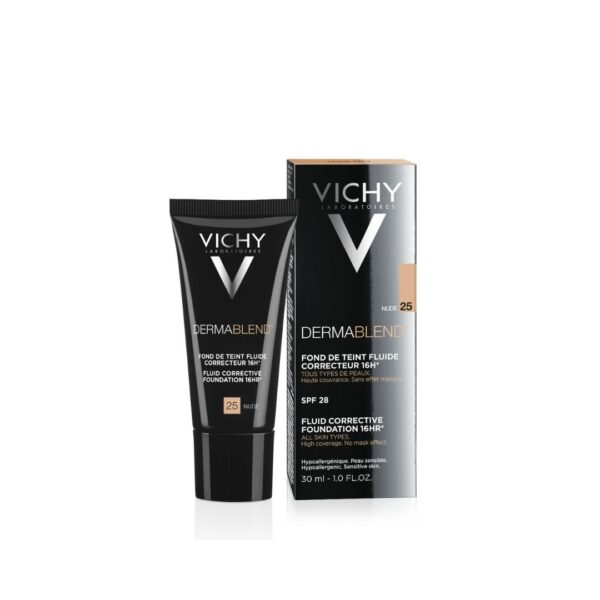 VICHY DERMABLEND korektivni tekući puder 30 ml nude