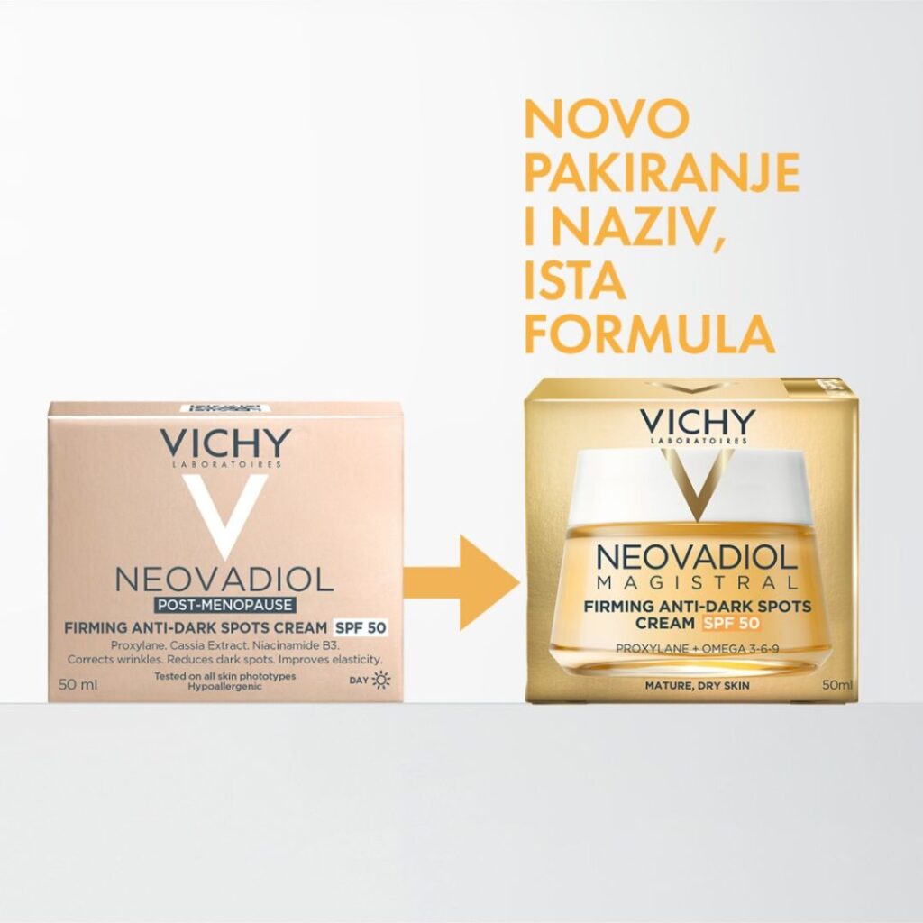 VICHY Neovadiol Magistral krema za učvršćivanje kože i uklanjanje tamnih mrlja sa SPF50 50 ml (4)