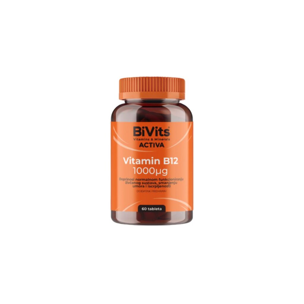 BiVits Vitamin B12 1000 µg 60 tableta