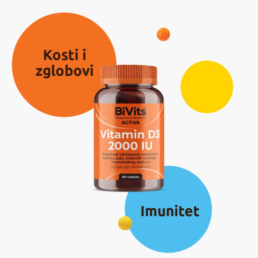 BiVits Vitamin D3 2000 IU 60 tableta (2)