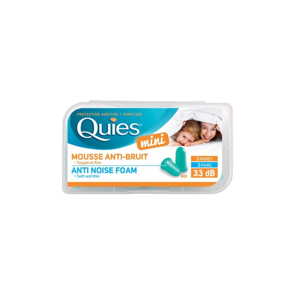 Quies mini pjenasti čepići za uši do 33 dB 6 komada