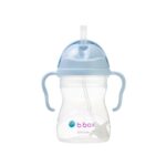 b.box Sippy cup bočica sa slamkom s utežićem 240 ml Bubblegum