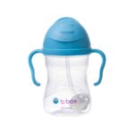 b.box Sippy cup bočica sa slamkom s utežićem Blueberry