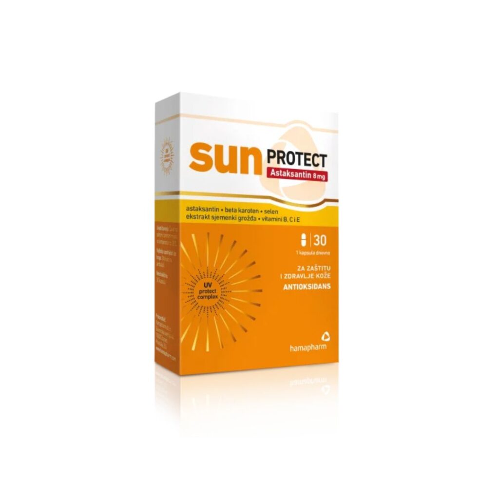 hamapharm SunProtect Astaksantin 8mg 30 kapsula