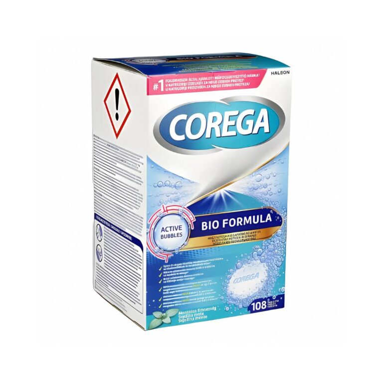COREGA BIO FORMULA tablete za čišćenje zubnih proteza 108