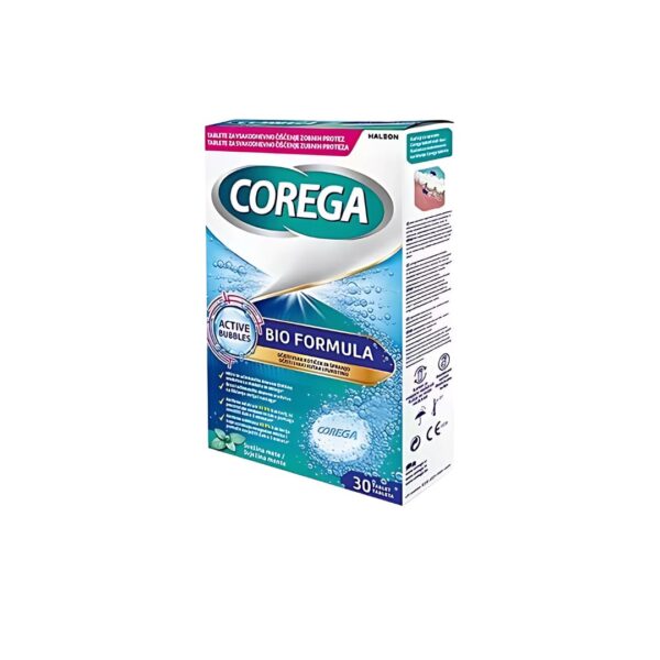 COREGA BIO FORMULA tablete za čišćenje zubnih proteza