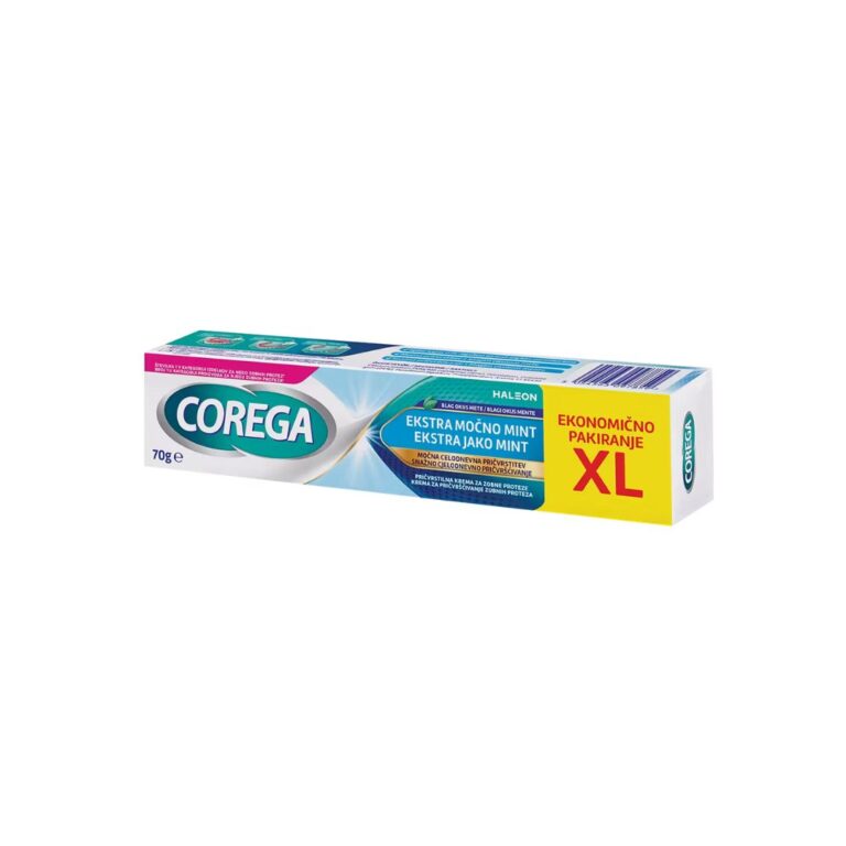 COREGA EKSTRA JAKO MINT krema za pričvršćivanje zubnih proteza 70 g