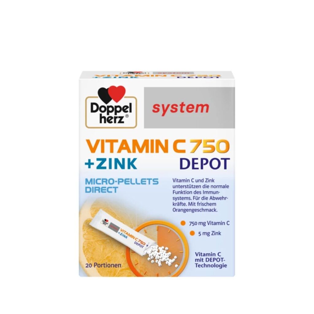 Doppelherz system Vitamin C 750 + cink DEPO DIREKT 20 vrećica