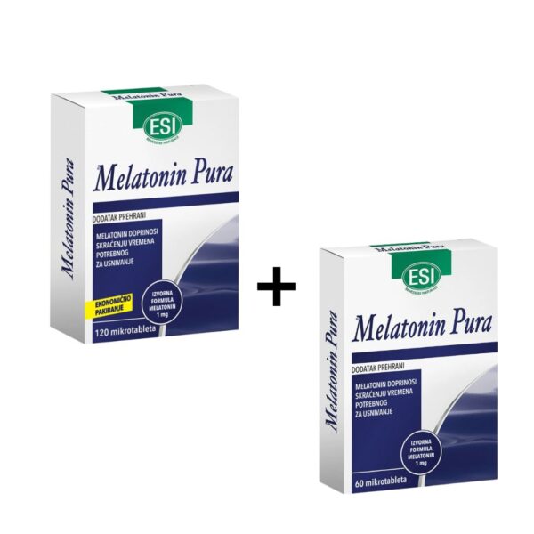 ESI Melatonin Pura mikrotablete PROMO PAKIRANJE
