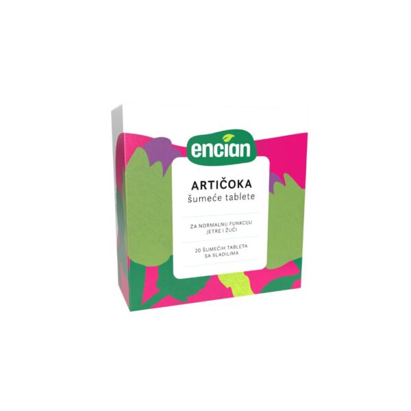 Encian Artičoka 20 šumećih tableta