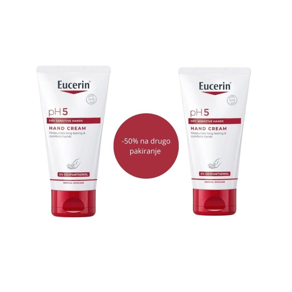 Eucerin pH5 krema za ruke PROMO pakiranje