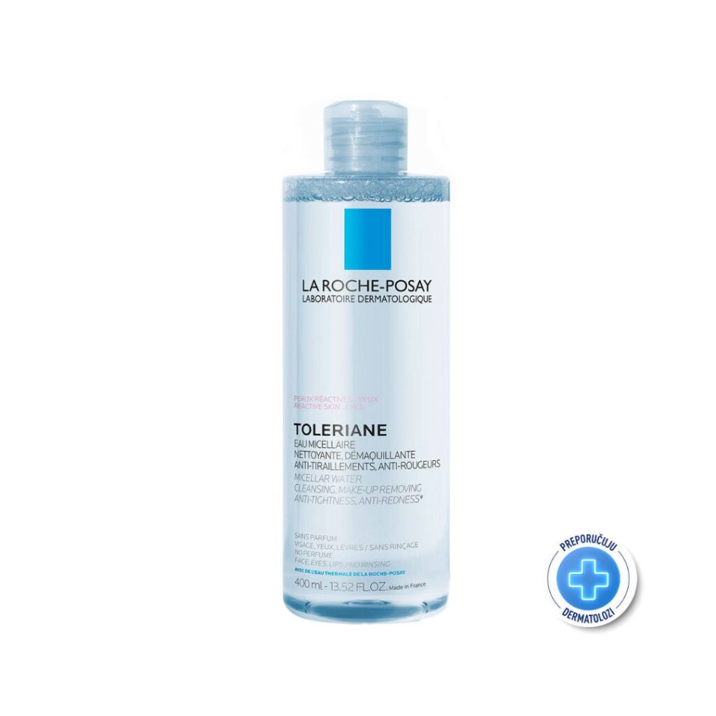 LA ROCHE POSAY TOLERIANE micelarna voda za reaktivnu kožu 400 ml
