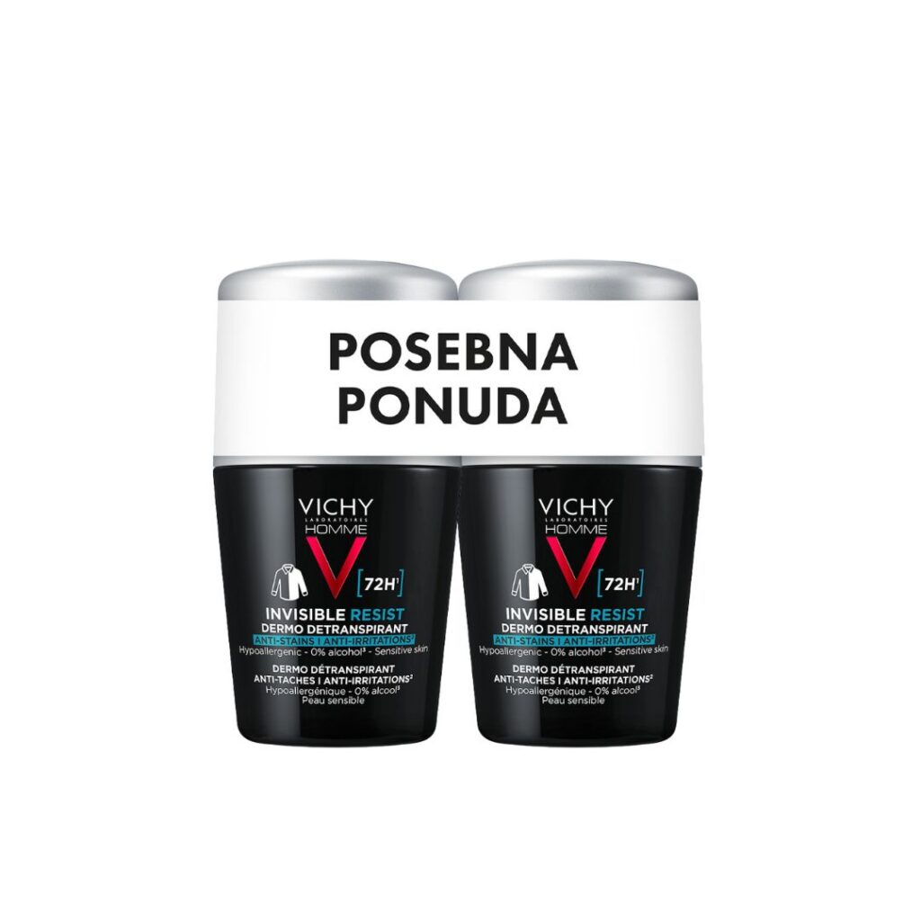 VICHY Homme Invisible Resist Roll on protiv mrlja i nadraženosti PROMO PAKIRANJE