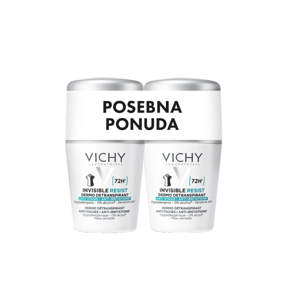 VICHY Invisible Resist Roll on protiv mrlja i nadraženosti PROMO PAKIRANJE