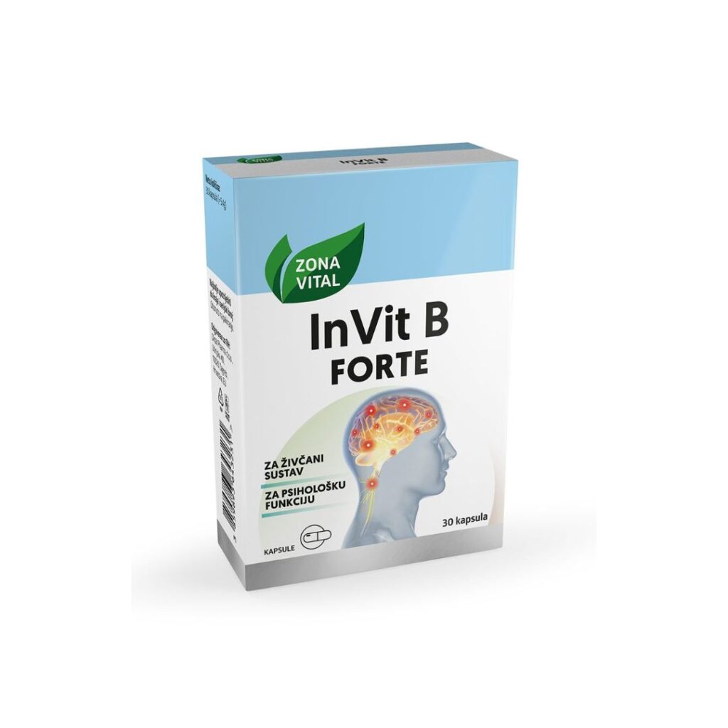 ZONA VITAL InVit B Forte 30 kapsula (2)