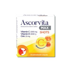 Ascorvita MAX SHOTS 10 ampula