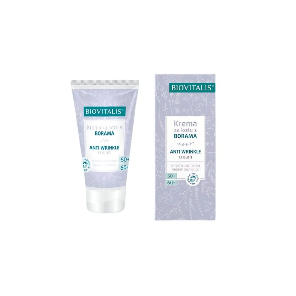 BIOVITALIS Krema za kožu s borama 50+60+ 40 ml