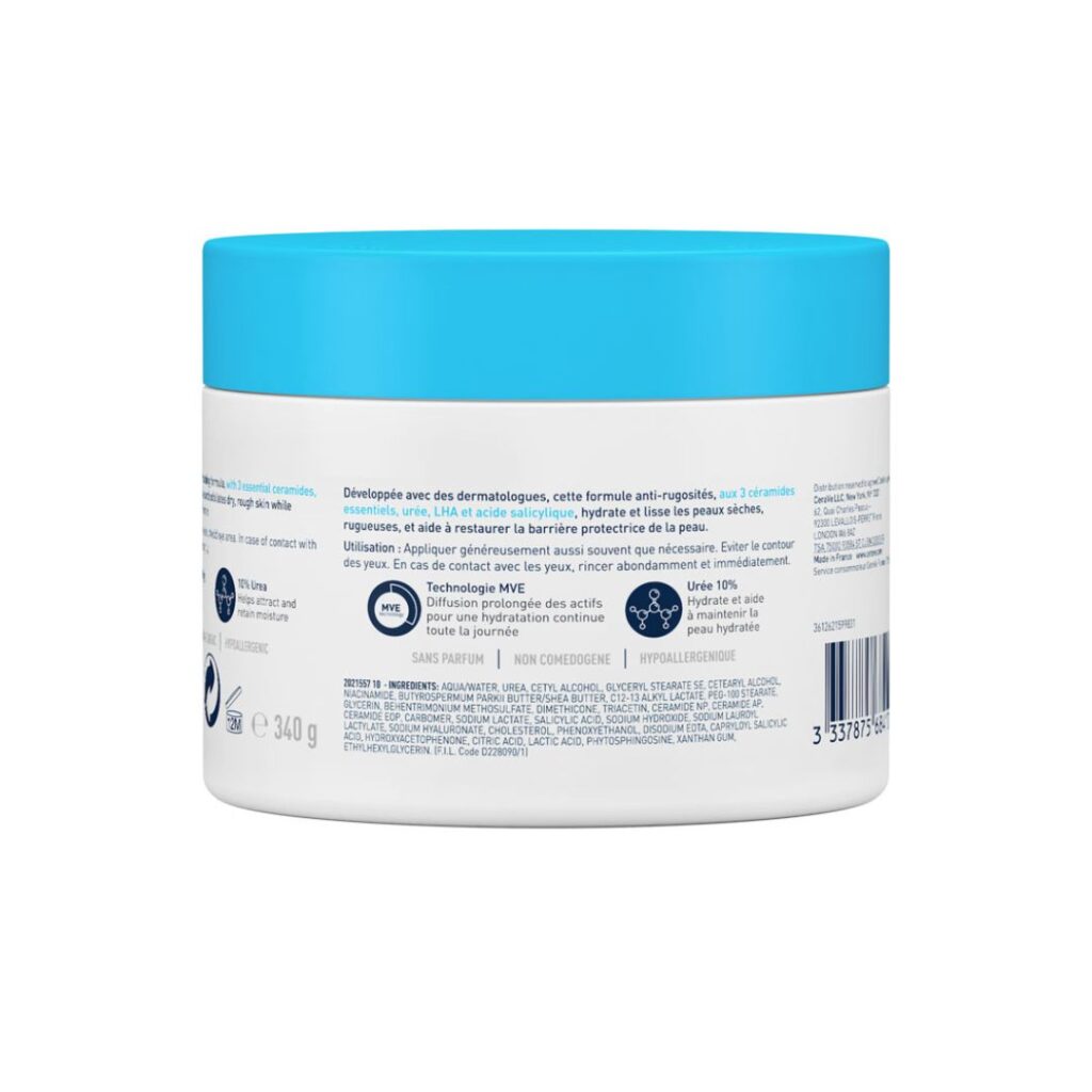 CeraVe SA krema za zaglađivanje suhe i grube kože 340 g (2)