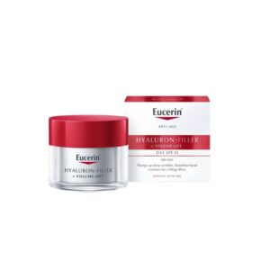 Eucerin Hyaluron-Filler + Volume-Lift dnevna krema za suhu kožu SPF 15 50 ml