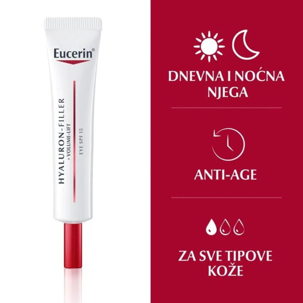 Eucerin Hyaluron Filler + Volume Lift krema za područje oko očiju SPF 15 15 ml (1)