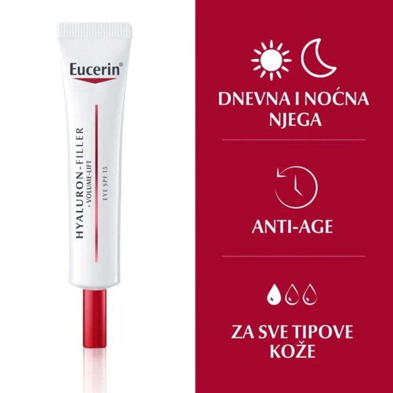 Eucerin Hyaluron Filler + Volume Lift krema za područje oko očiju SPF 15 15 ml (1)
