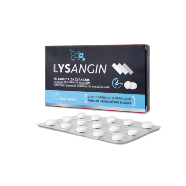 LYSANGIN 15 tableta za žvakanje