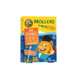 Mollers Omega 3 gumene ribice 36 komada Limun i Naranča