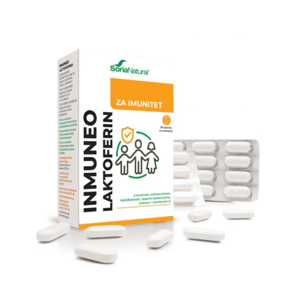 Soria INMUNEO Laktoferin 36 tableta za žvakanje