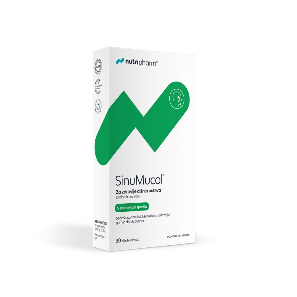 nutripharm SinuMucol 30 kapsula
