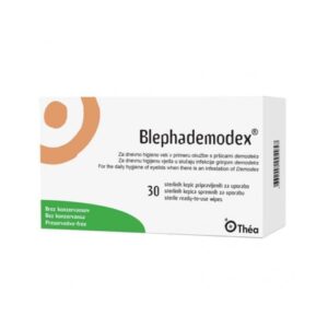 Blephademodex 30 sterilnih krpica spremnih za upotrebu