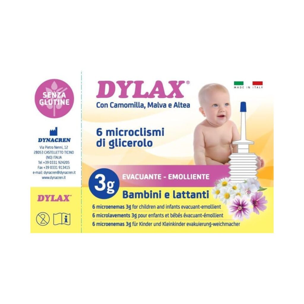 DYLAX mikroklizme za djecu 6 mikroklizmi 3g