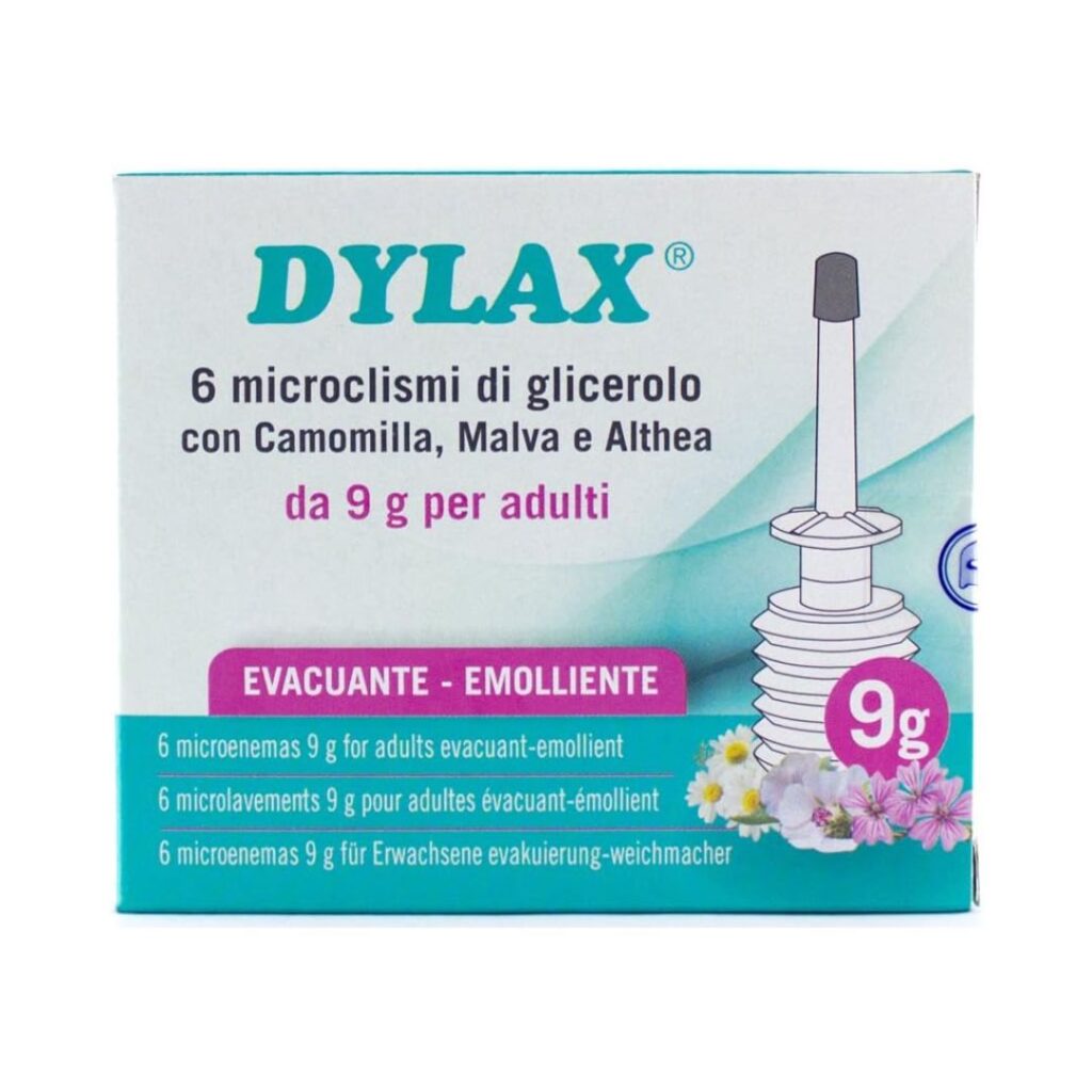 DYLAX mikroklizme za odrasle 6 mikroklizmi 9g