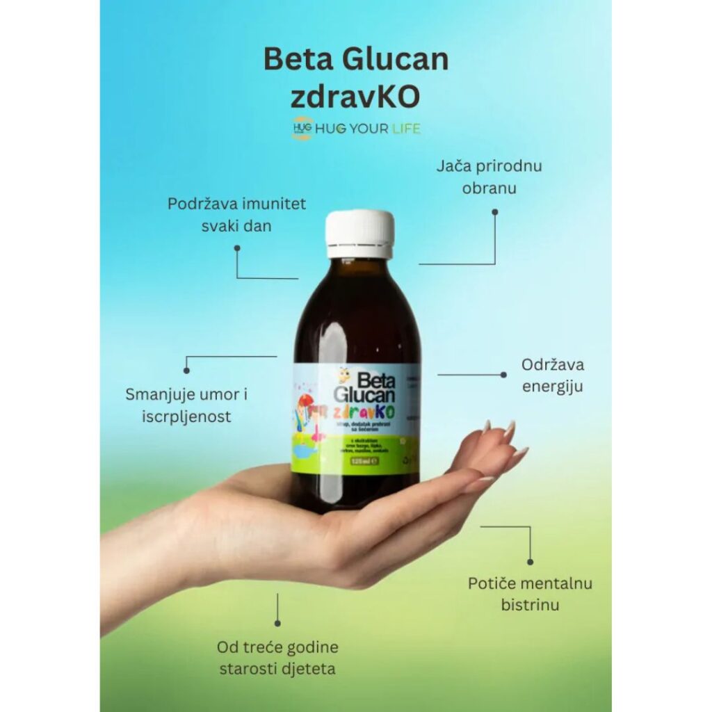 HUG Beta Glucan ZdravKO sirup 125 ml (3)